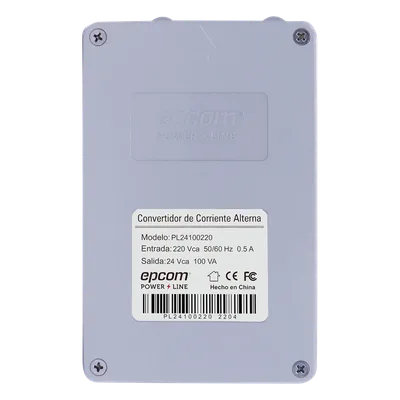 Transformador Industrial / 220 VCA a 24 VCA / 100 VA / 4 A / Eficiencia >85%