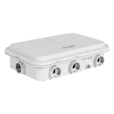 Punto de Acceso Wi-Fi 6 / Sectorial 60° / Hasta 1775 Mbps / Dual Banda 2.4/5 GHz / PoE + SFP Uplink / IP68