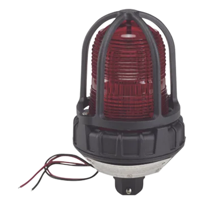 Luz Estroboscópica para Ubicaciones Peligrosas / 80 Flashes/minuto / Montaje en Tubería NPT 3/4" o Superficie / 240 VCA / Color Rojo