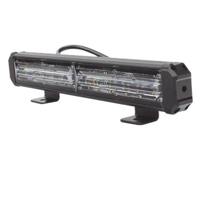 Barra de Luz de Advertencia LED / 2 Módulos / 12 LED Gen III / 10.8' (274 mm) / 180° / 10-30 VCC
