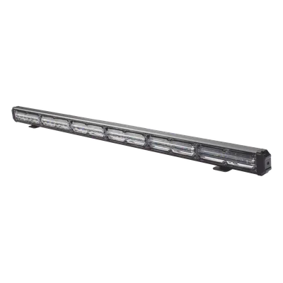 Barra de Luz de Advertencia / 6 Módulos LED / 30 Pulgadas (762 mm) / 18 Patrones de Destello / 10-30 VCC / Rojo/Claro