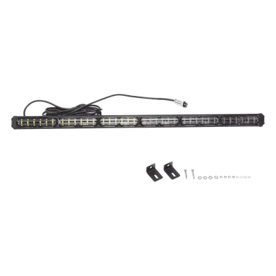Barra de Luz de Advertencia / 6 Módulos / 24 LED Gen III / 30' (762 mm) / 18 Patrones / 10-30 VCC