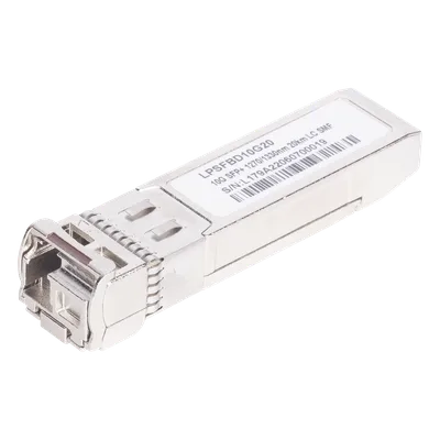 Transceptor SFP+ / 20 Gbps / BIDI / Monomodo / 20 km / TX 1270 nm / RX 1330 nm