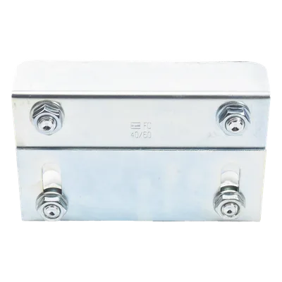 Guía Superior Ajustable / 4 Rodillos Nylon 30 mm / Acero Galvanizado / Puertas 35-62 mm / 2.27 kg