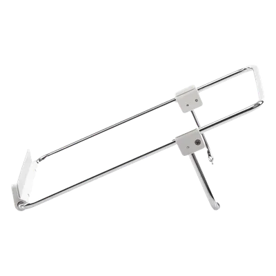 Soporte para Laptop / Plegable / Ajustable 87-132 mm / 11''-16'' / Carga 20 kg / 110g / Acero y Silicona / Plata