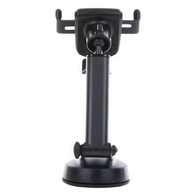 Soporte de Celular para Automóvil / Ventosa con Succión Fuerte / Rotación 360° / Brazo Telescópico Ajustable / Compatible 4.7'' a 7'' / Sujeción por Gravedad