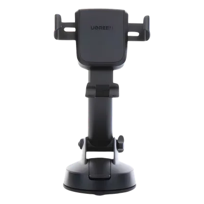 Soporte de Celular para Automóvil / Ventosa con Succión Fuerte / Rotación 360° / Brazo Telescópico Ajustable / Compatible 4.7'' a 7'' / Sujeción por Gravedad