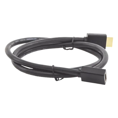 Cable Extensor HDMI / 1 m (3.28 ft) / 4K@60Hz / 3D / HDR / Macho a Hembra / Cobre Estañado / Transmisión Estable