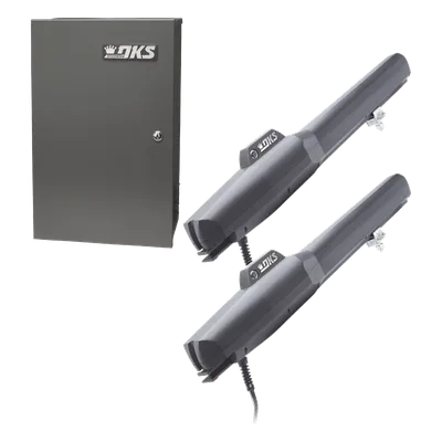 Operador de Puerta Abatible / Hasta 5.48 m (17.9 ft) / 700 kg Capacidad / 110 VAC / 24 VDC / 300 Ciclos Diarios / UL325