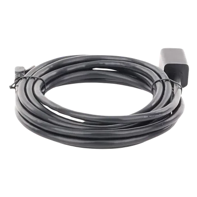Cable de Extensión Ethernet Cat6 / F/UTP / Macho a Hembra / 3 Metros (9.84 Pies) / 1000Mbps / 250MHz / Cobre / Negro
