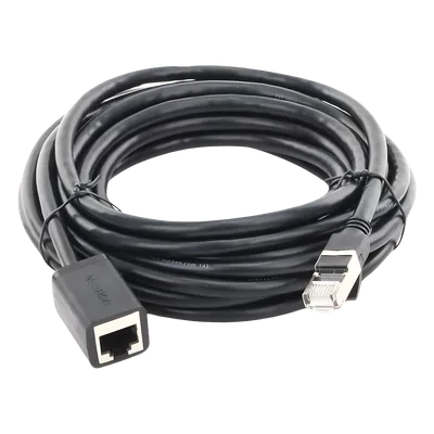 Cable de Extensión Ethernet Cat6 / F/UTP / Macho a Hembra / 5 Metros (16.40 Pies) / 1000Mbps / 250MHz / Cobre Puro / 568B