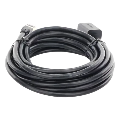 Cable de Extensión Ethernet Cat6 / F/UTP / Macho a Hembra / 5 Metros (16.40 Pies) / 1000Mbps / 250MHz / Cobre Puro / 568B