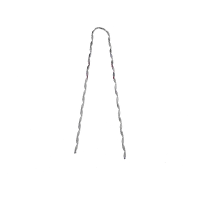 Remate Preformado de Retención / Acero Galvanizado / Tensión Máxima 3387 kg / Longitud 508 mm (1.67 ft) / Fibra Óptica Figura 8 / Mensajero 4.7 mm (3/16")