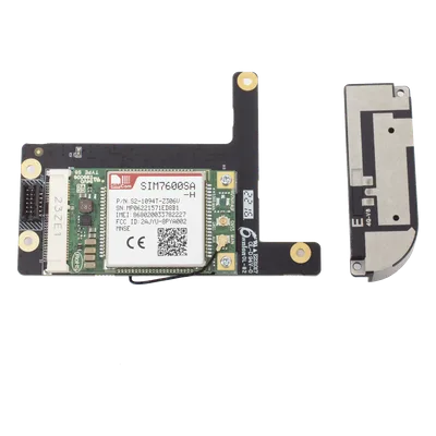 Comunicador Celular / 3G-4G / Micro SIM / Dual-Band UMTS-HSPA+ / 62x88mm / 2.44x3.47in / -10°C a 40°C