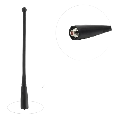 Antena Helical / 806-869 MHz / 1.5 dBi / Omnidireccional / SMA Hembra / 182.3 mm
