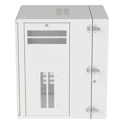 Gabinete de Montaje en Pared / 19in / 18 UR / 762mm (2.5 ft) Profundidad / Ventana de Seguridad / Blanco