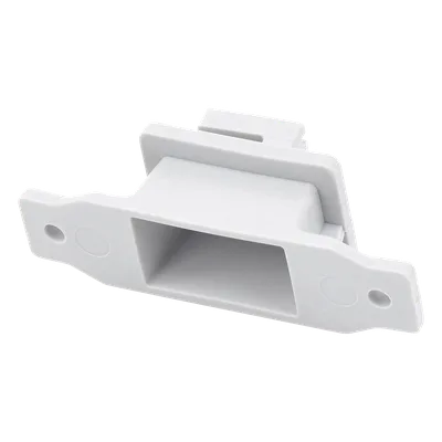 Aislador de Paso para Cerco Eléctrico / Aislamiento 18 kV / Resistencia Mecánica 10.2 kg / Protección UV / Polipropileno y Policarbonato