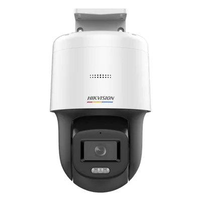 Cámara Domo PT IP / 4 Megapixel / Lente F1.0 / Luz Blanca 30 m (98.4 ft) / Audio Bidireccional / PoE / IP66