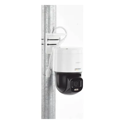 Cámara Domo PT IP / 4 Megapixel / Lente F1.0 / Luz Blanca 30 m (98.4 ft) / Audio Bidireccional / PoE / IP66