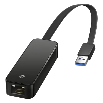 Adaptador de red / USB 3.0 a RJ45 / Gigabit Ethernet 10/100/1000Mbps / Cable plegable / 2.8 x 1.0 x 0.6 in