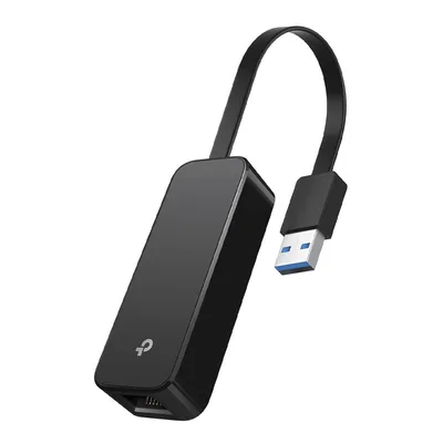 Adaptador de red / USB 3.0 a RJ45 / Gigabit Ethernet 10/100/1000Mbps / Cable plegable / 2.8 x 1.0 x 0.6 in