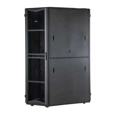 Gabinete para Centros de Datos / 45 UR / 800 mm Ancho / 1070 mm Profundidad / 2.62 ft x 3.51 ft / Acero / Negro