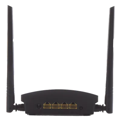 Router Inalámbrico / IEEE 802.11n 2.4 GHz / 300 Mbps / 4 Puertos LAN 10/100 Mbps / 2 Antenas 5 dBi / Beamforming