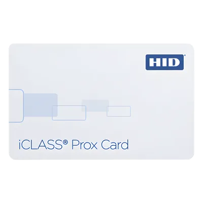 Tarjeta de Acceso Dual / iCLASS 13.56 MHz + Prox 125 kHz / 2 KB / 0.084 cm / 2.13 x 3.37 x 0.033 in