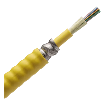 Cable de Fibra Óptica / 12 Hilos / Monomodo OS2 / Interior / Armado Tight Buffered 900 µm / OFCR Riser / Precio Por Metro