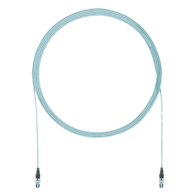 Cable de Interconexión de Fibra Óptica / 12 Fibras OM4 / PanMPO Hembra a PanMPO Hembra / Polaridad A / LSZH / 1.5 m (4.92 ft)