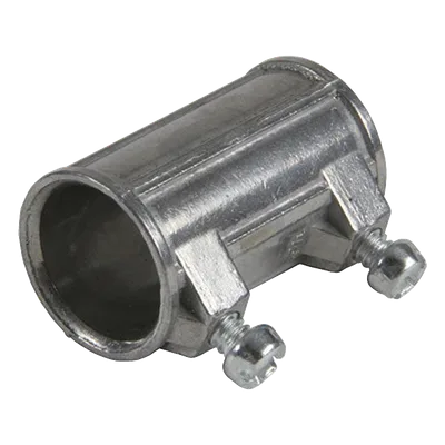 Cople para Tubo Pared Delgada / 1 Pulgada / 2 Tornillos Opresores #10 / Diseño Reforzado Tipo Neer / 37 x 57 mm