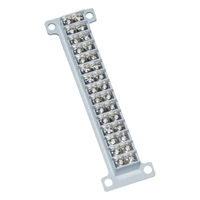 Bloque de Terminales / 15 Líneas / 10 A / 400 V / Carcasa Modular ABS / Terminales de Cobre
