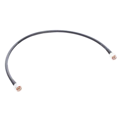 Jumper de 83 cm (32.68 Pulgadas) con Cable Coaxial LMR400 Conectores N en Ambos Extremos