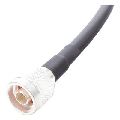 Jumper de 83 cm (32.68 Pulgadas) con Cable Coaxial LMR400 Conectores N en Ambos Extremos