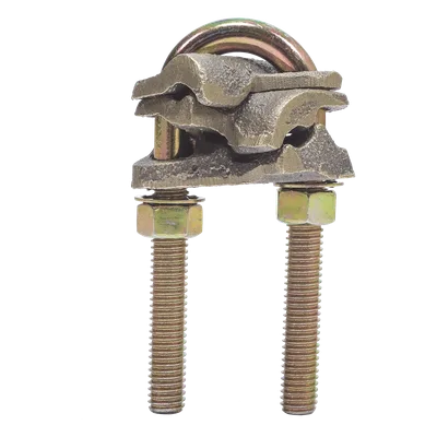Conector Mecánico de Bronce / Unión Cruzada X / Calibre 4-2/0 AWG / Sin Soldadura / 1.18 x 2.36 x 1.77 x 1.38 pulgadas