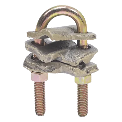 Conector Mecánico en Cruz / Fusión en Bronce / Calibres 2/0-250 y 4-2/0 AWG / 3.5 cm x 6 cm x 4.5 cm / 1.2 x 2.0 x 1.5 ft