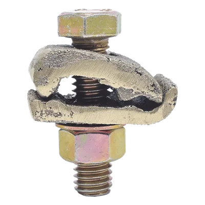 Conector Cable a Superficie Plana / Bronce 100% / Calibre 4-2/0 AWG / Sin Soldadura Exotérmica / 2.5x3.5 cm (1x1.4 in)