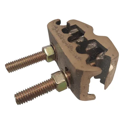 Conector mecánico / 3 cables cobre 4-2/0 AWG / Tubo o varilla 5/8-3/4 in (16-19 mm)