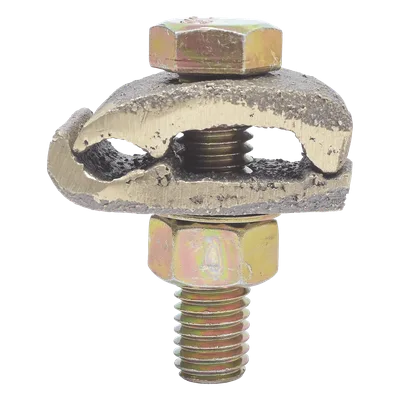 Conector Cable a Superficie Plana / Bronce 100% / Cable 2/0-250 MCM / Sin Soldadura Exotérmica / 3x4.5 cm (1.2x1.8 in)