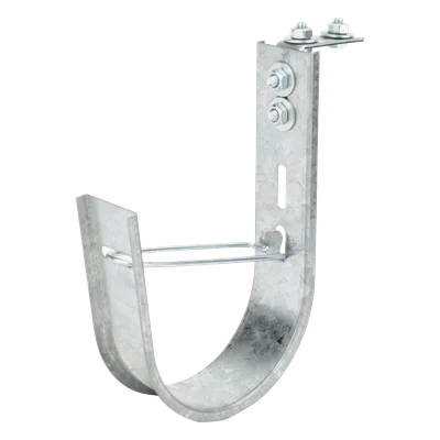 Gancho J-Hook para Cableado Estructurado / Capacidad 115 Cables Cat6 / Acero al Carbón / Fijación con Tornillería Incluida / Interior