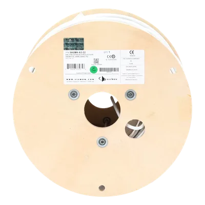 Bobina de Cable Blindado F/UTP / Cat6A / 23 AWG / 305 m (1000 pies) / 10GBase-T / 500 MHz / CM / Blanco