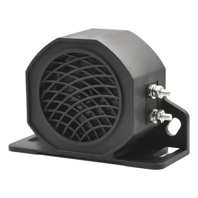 Alarma de Reversa Vehicular / 105±3 dB / 12-80 Vcc / IP67 / 70 mm / Soporte Universal