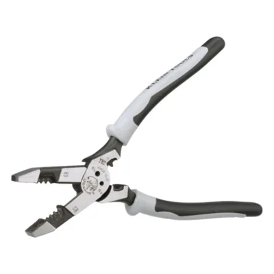 Pinza Híbrida / Alta Palanca / Ponchadora / Pelacable 10-14 AWG / Cortaperno 6-32 y 8-32