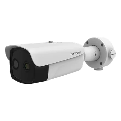 Bala IP Térmica 384 X 288 / Lente 25 mm / Termométrica / Detección de Temperatura / Detección de Fuego / Exterior IP66 / MicroSD