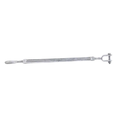 Tensor Ojo-Quijada / Acero Forjado / 1/2" x 12" / Galvanizado Inmersión en Caliente / Carga 2200 lbs