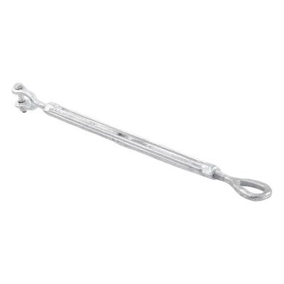 Tensor Ojo-Quijada / Acero Forjado / 1/2" x 12" / Galvanizado Inmersión en Caliente / Carga 2200 lbs