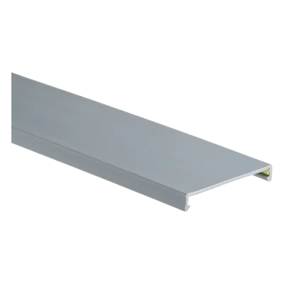 Tapa para Canaleta Ranurada / 2 in Ancho / 1828.8 mm (6 ft) Largo / PVC Sin Plomo / UL94 V-0 / Negro