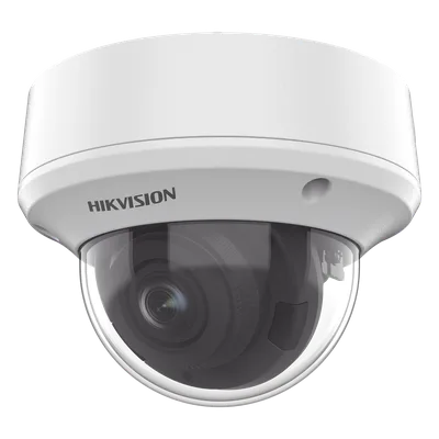 Domo TURBOHD 5 Megapixel / Lente Motorizado 2.7 - 13.5 mm / IR EXIR 40 mts (131 ft) / TVI-AHD-CVI-CVBS / IK10 / IP67 / dWDR / 12 Vcc / 24 VCA