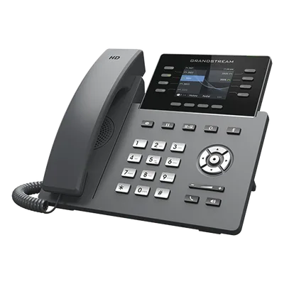Teléfono IP / 8 Líneas SIP / 4 Cuentas / Wi-Fi 5 Dual-Band / Pantalla 2.8" / Gigabit / Bluetooth / PoE / Audio Opus