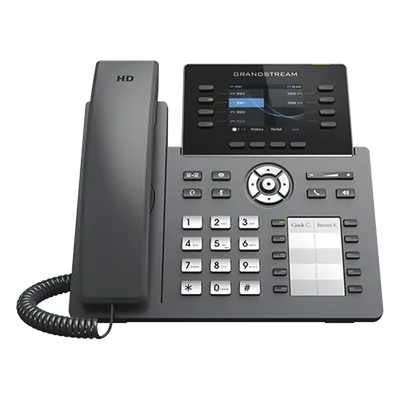 Teléfono IP / 8 Líneas SIP / 4 Cuentas / Pantalla 2.8" / Wi-Fi Dual-Band / Bluetooth / PoE / Audio Full HD